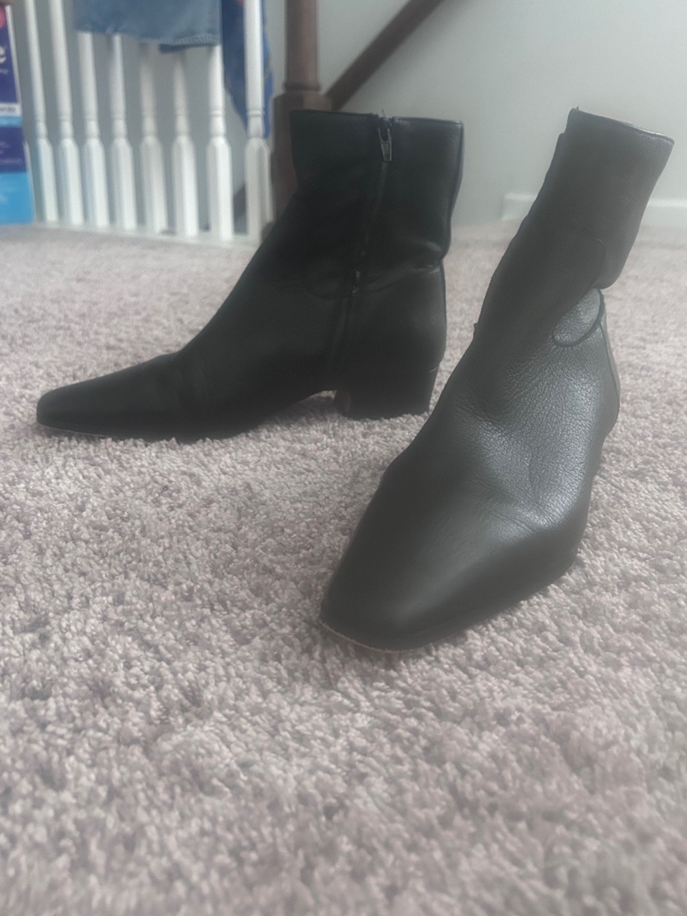 Steve Madden square toe ankle boots 8.5 women’s